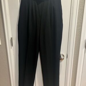 St. John Classic Black high-waisted Women's Trousers